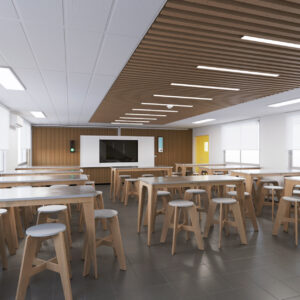 Laboratorio de Ciencias para Colegios con Espacios Amplios y Funcionales