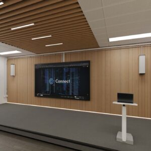 Sistema de comunicación audiovisual para interior