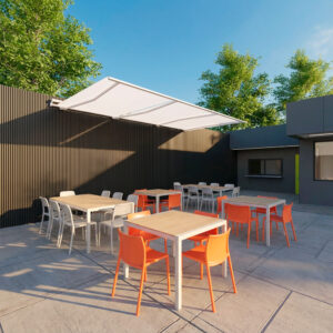 Mobiliario exterior para convivencia